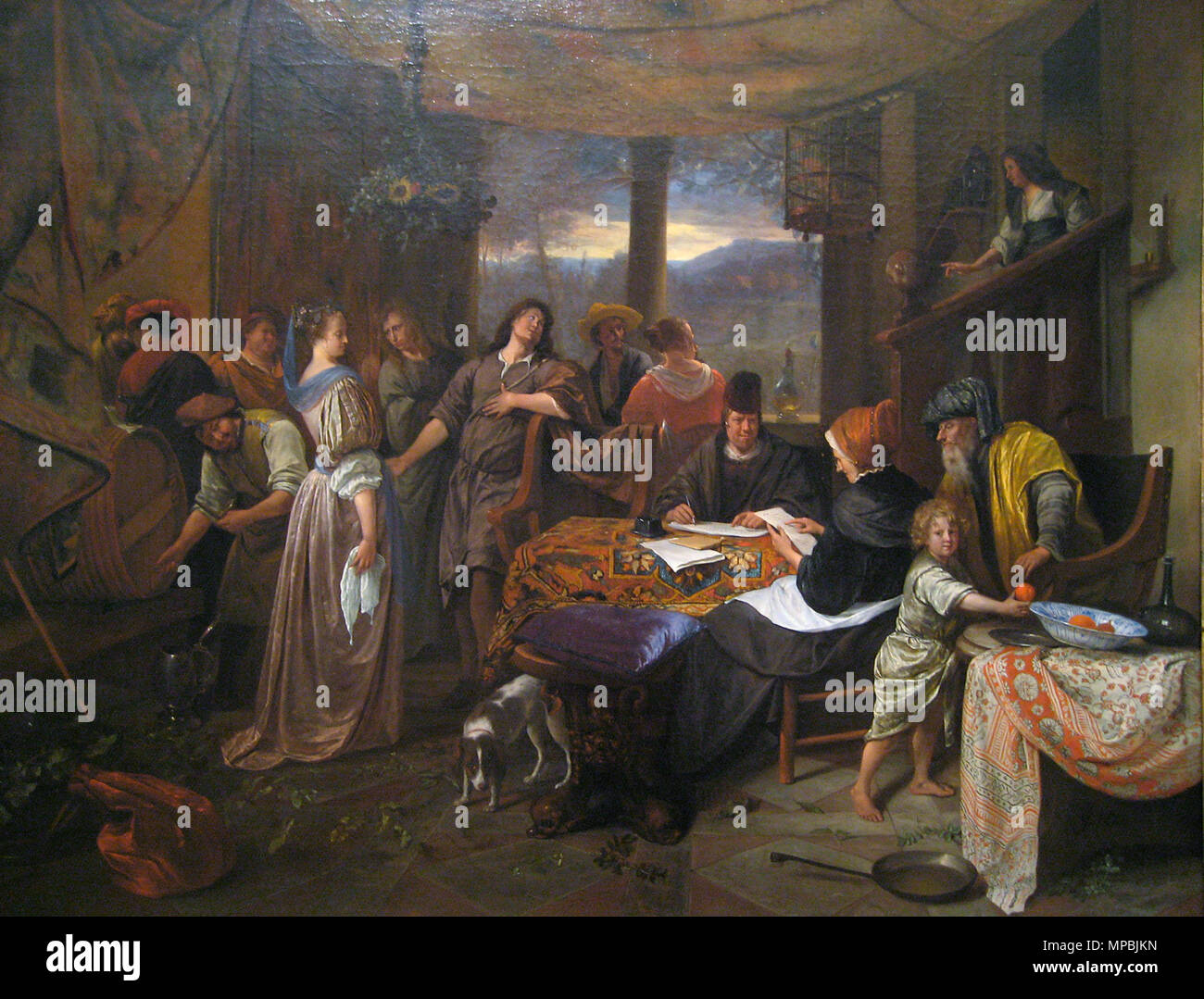 El Matrimonio De Tobias Y Sara Titulo Alternativo S El Contrato De Matrimonio Circa 1673 1141 Jan Havickszoon Steen El Matrimonio De Tobias Y Sara C 1673 Fotografia De Stock Alamy