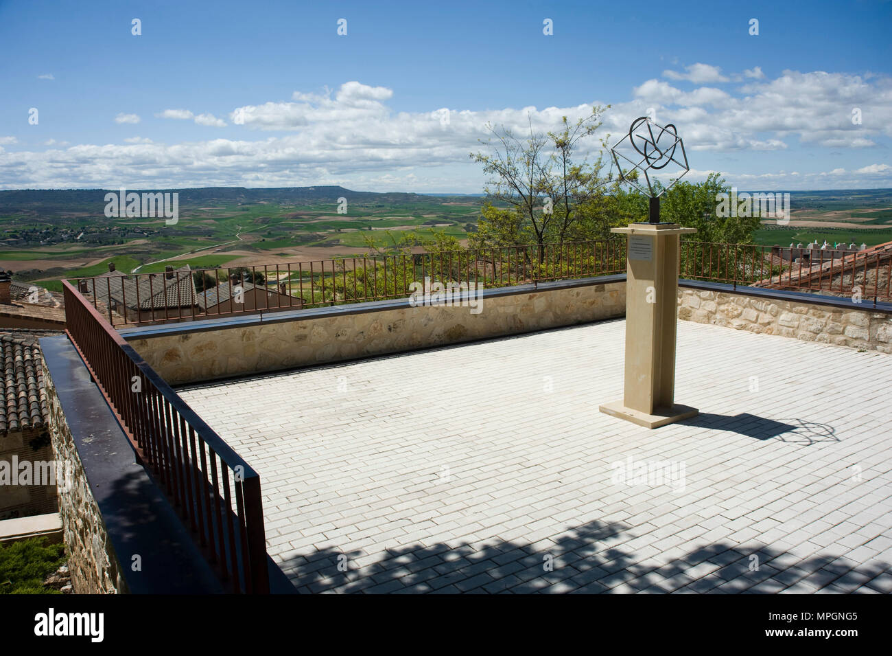 Hita, Guadalajara, España. Foto de stock