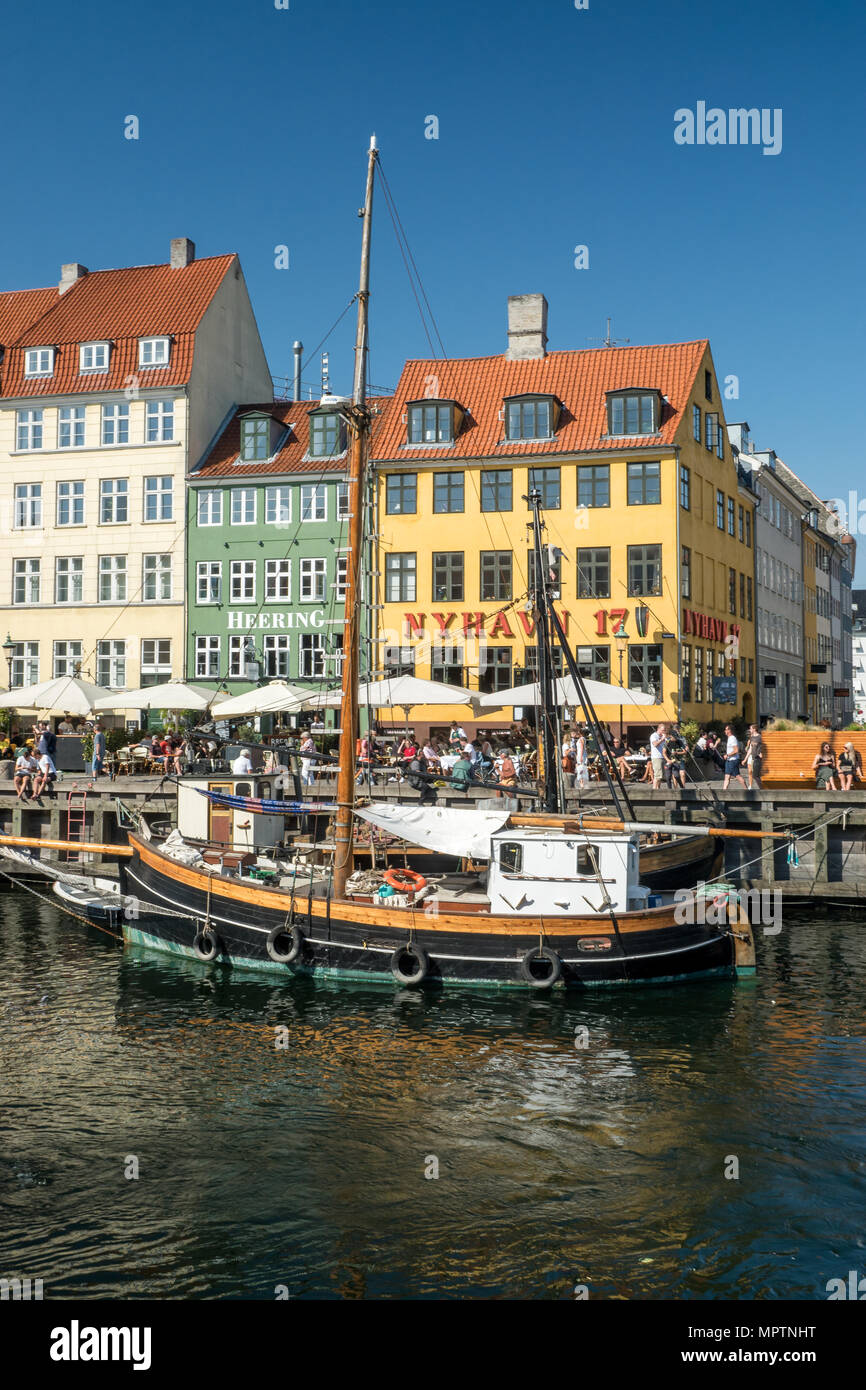 Turismo en Copenhague Foto de stock