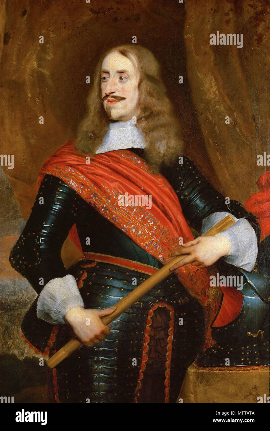 El archiduque Leopoldo Guillermo de Austria (1614-1662). Foto de stock