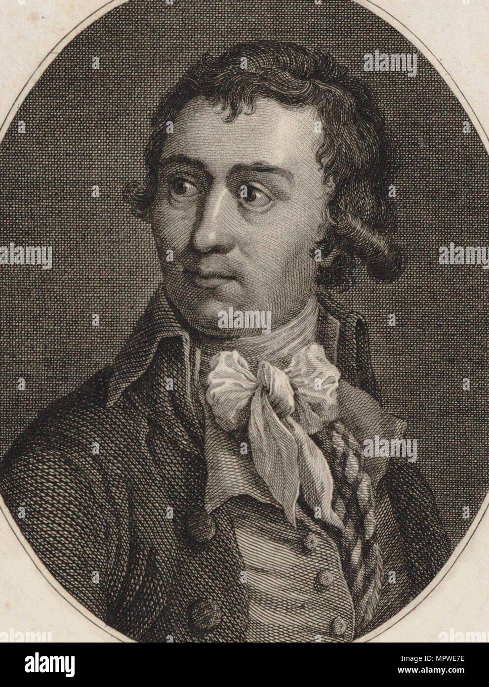Charles Éléonor Dufriche de Valazé (1751-1793), 1790. Foto de stock