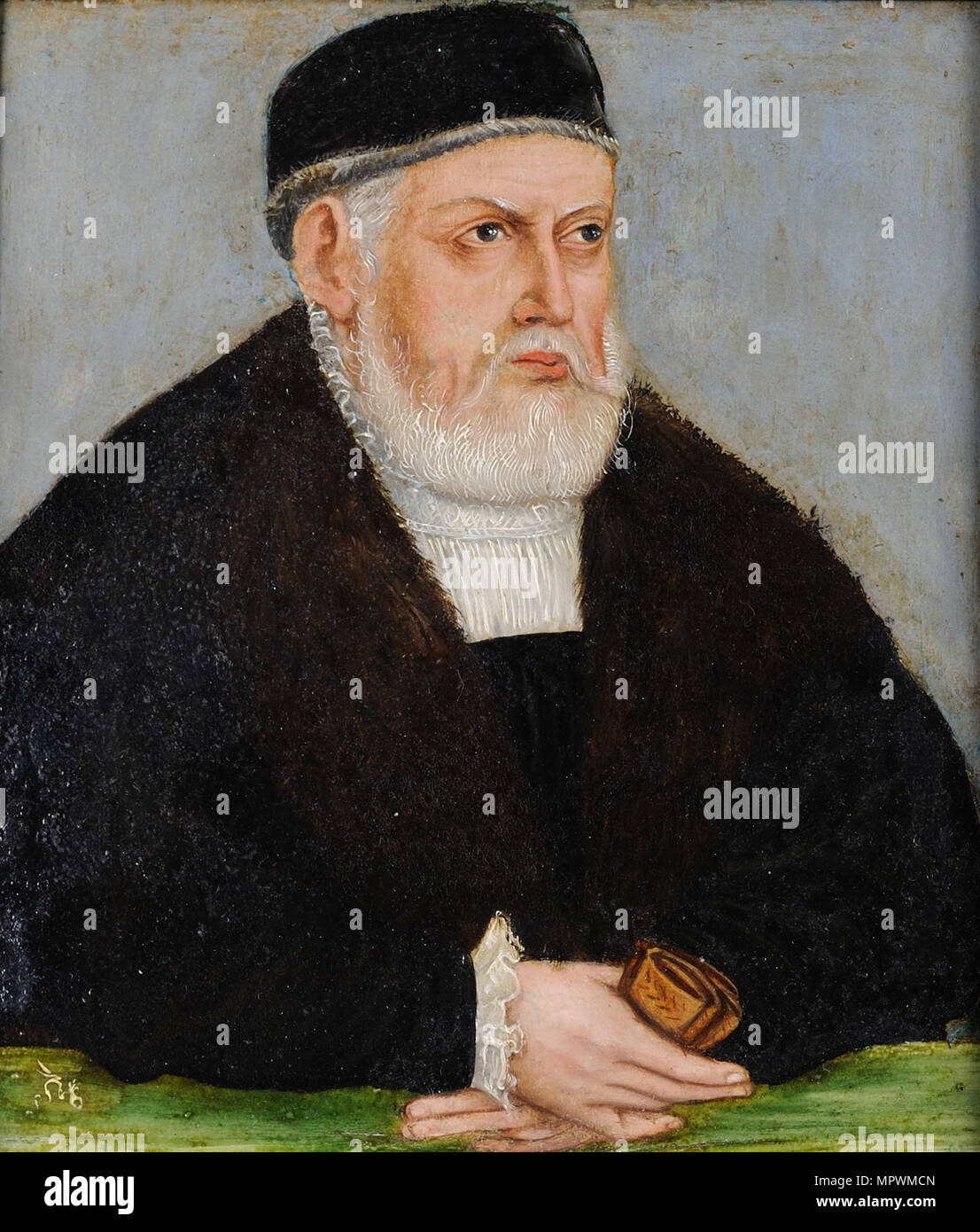 Retrato de Segismundo I de Polonia (1467-1548), c. 1565. Foto de stock
