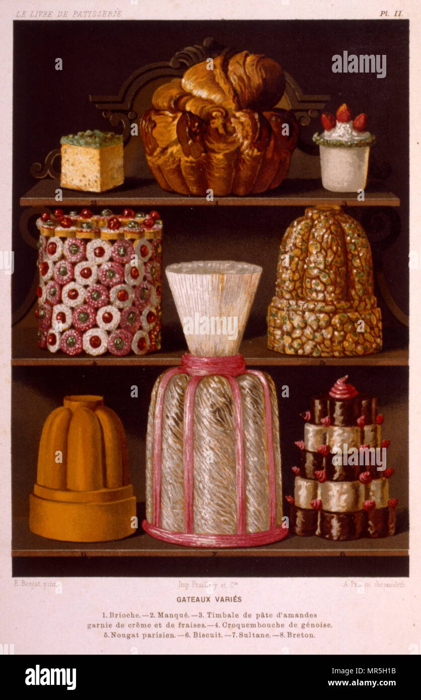 Desserts History Historical Fotos E Imagenes De Stock Alamy
