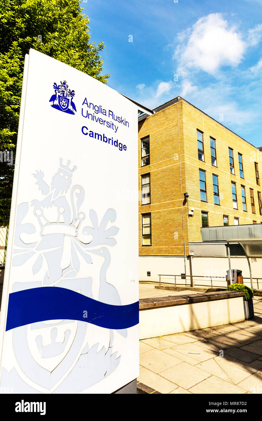La Universidad Anglia Ruskin Cambridge, la Universidad Anglia Ruskin