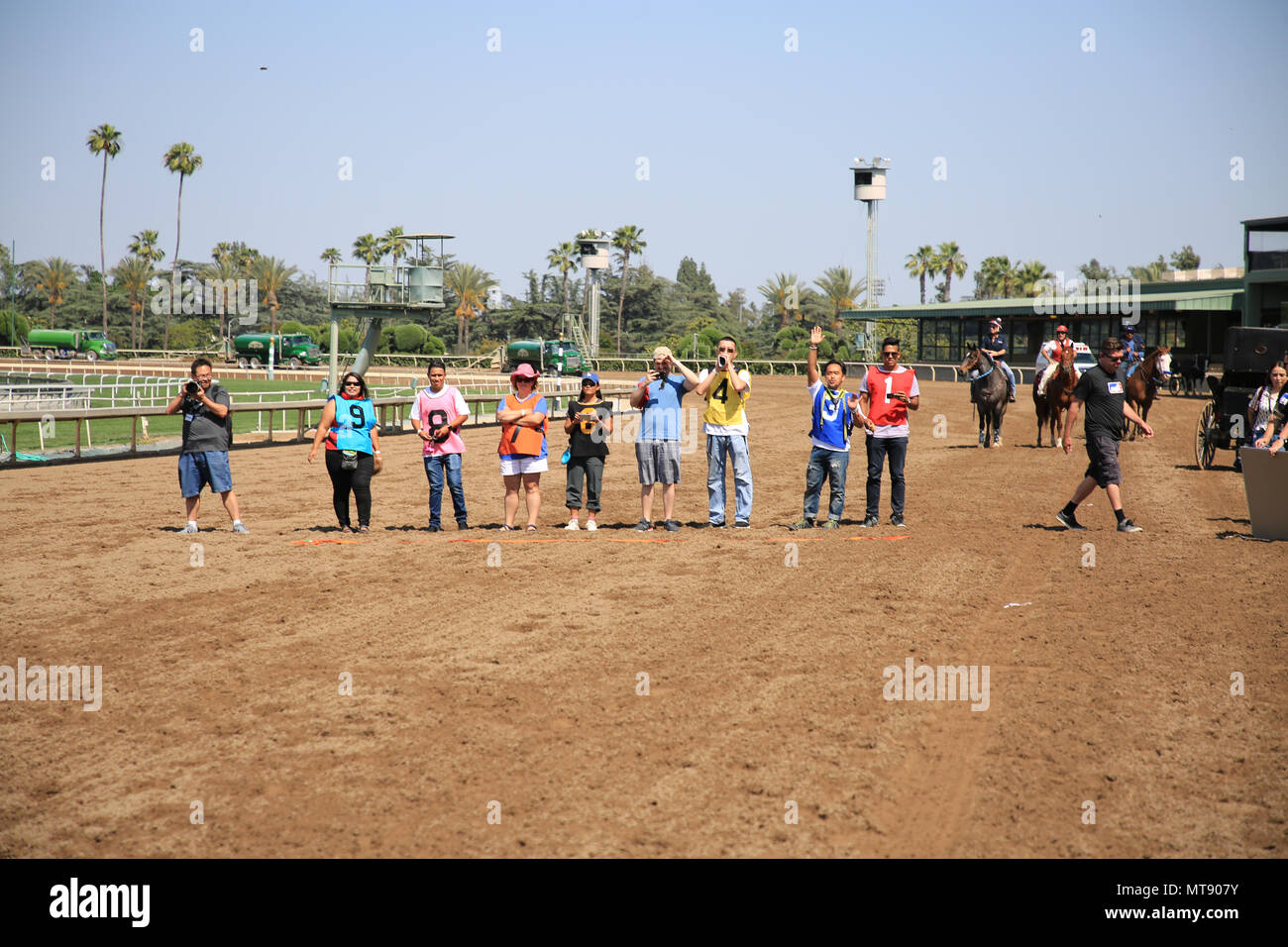 Arcadia, California, USA. 27 de mayo de 2018. La Primera Conferencia Anual  de SoCal Corgi nacionales fue celebrada en Santa Anita Park en Arcadia,  California. Este fue un evento para Corgis a