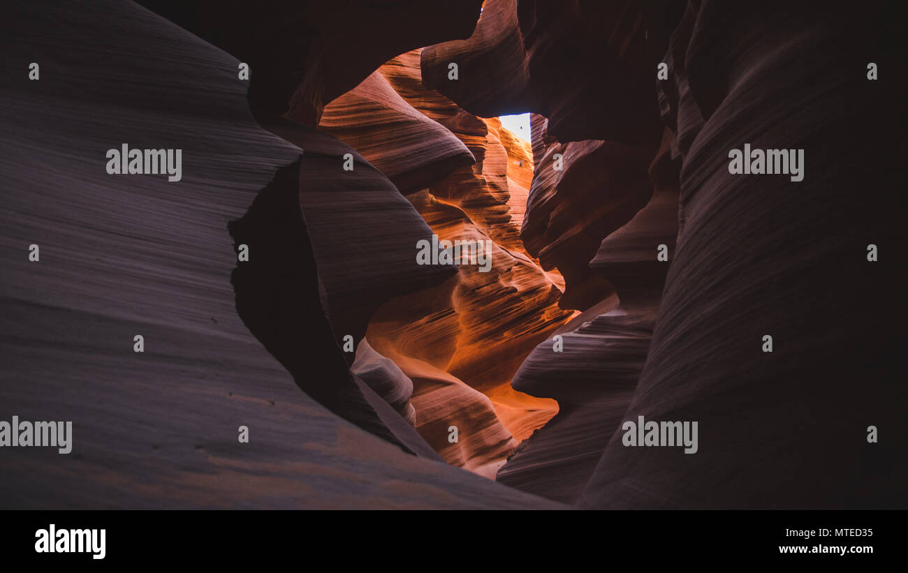 Antelope Canyon Foto de stock