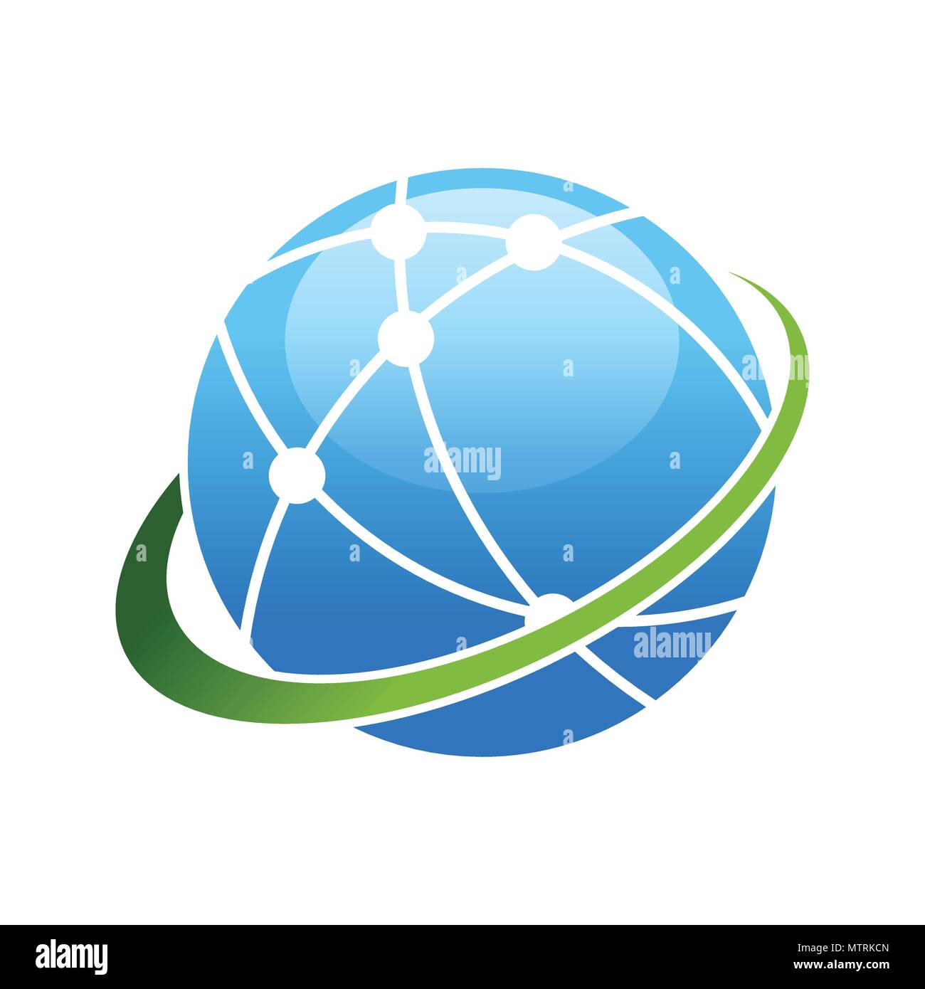 Satélite de banda ancha en el mundo Logo Símbolo gráfico vectorial Diseño  de Logotipo Imagen Vector de stock - Alamy