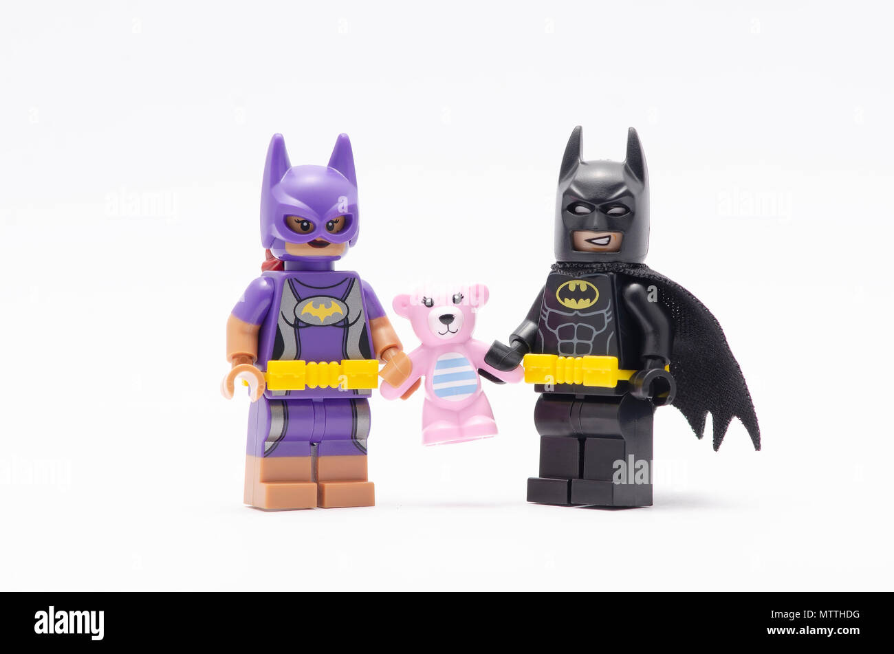  LEGO Batgirl Pink, Balarina Batman y Calculadora Minifiguras  Batman : Juguetes y Juegos