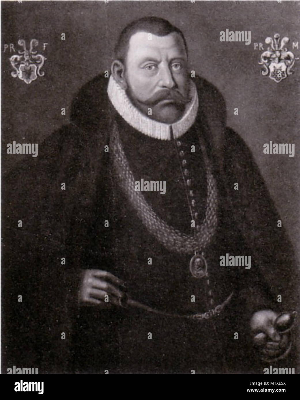 . Peder Reedtz (1531-1607), danés palafrenero . Siglo 16. Unknown 473 Peder Reedtz 1531-1607 Foto de stock