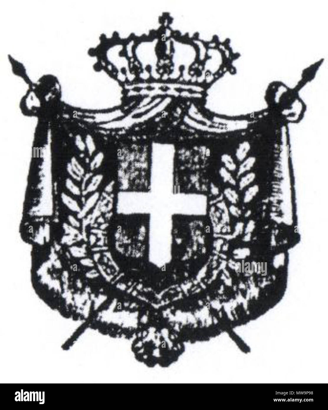 . Español Escudo de armas del reino de Cerdeña (18331848) Italiano