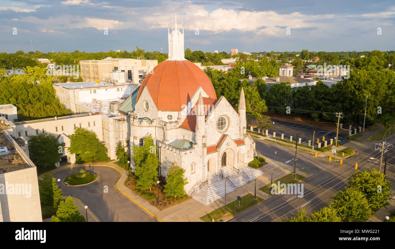 La Primera Iglesia Bautista, Montgomery, Alabama, EE.UU. Foto de stock