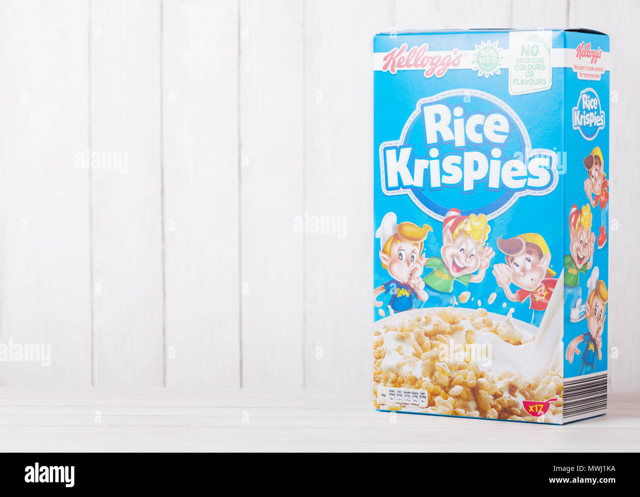 Cajas de cereales, Kellogg's, cereales para el desayuno Fotografía de stock  - Alamy