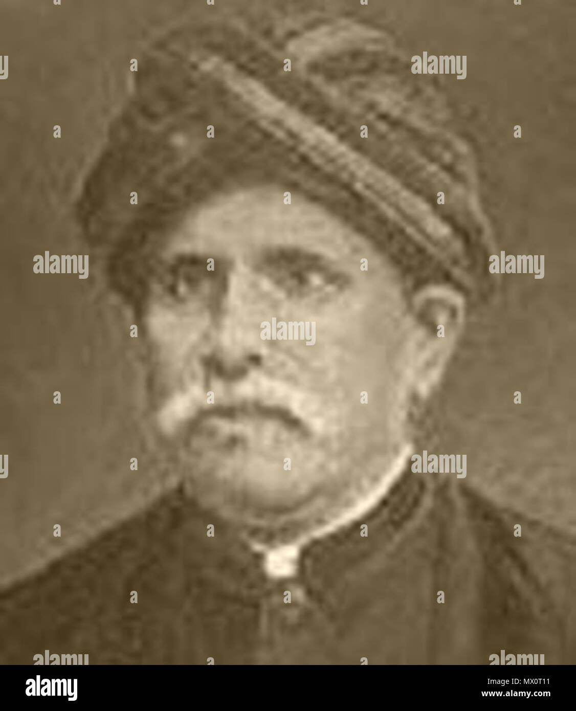 . Inglés: Kandathil Varghese Mapillai . El 1 de enero de 1895 (aproximadamente). Colecciones 627 Varghese Mappillai Foto de stock