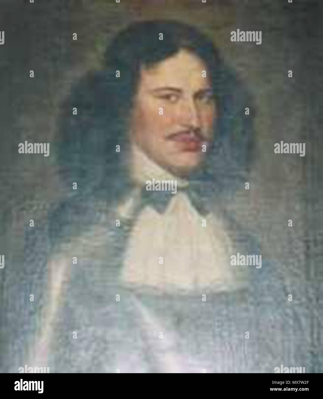 . Inglés: Ewen Cameron de Lochiel (1629-1719) . Retrato contemporáneo 200 EwanCameronOfLochiel Foto de stock