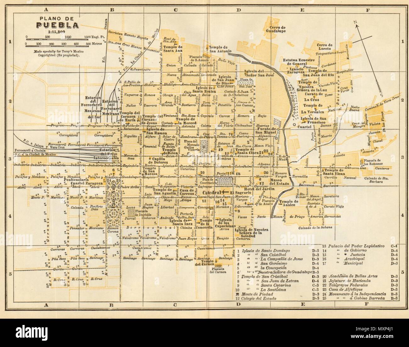 Plano De Puebla M Xico Mapa De La Ciudad Ciudad Localidad Plan
