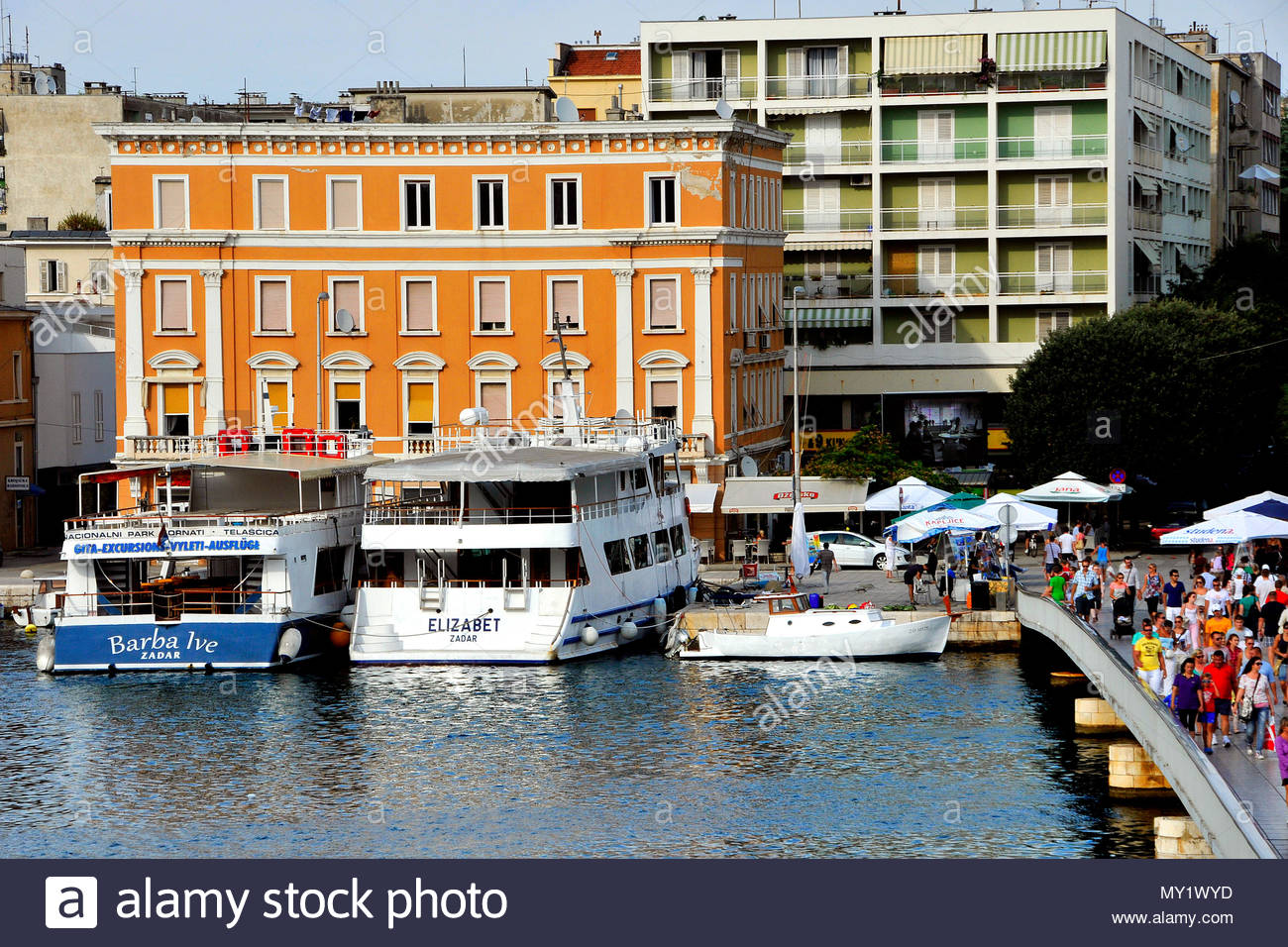 Europa, Croacia, el puerto de Zara Fotografía de stock - Alamy