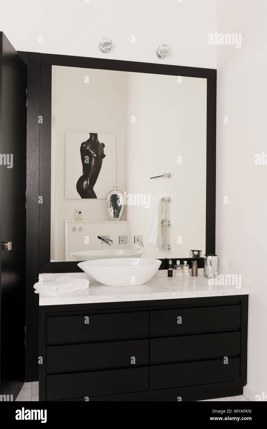 BDDIE Armario de baño con espejo de doble puerta, armario de almacenamiento  montado en la pared, armario con espejo, unidad de almacenamiento de