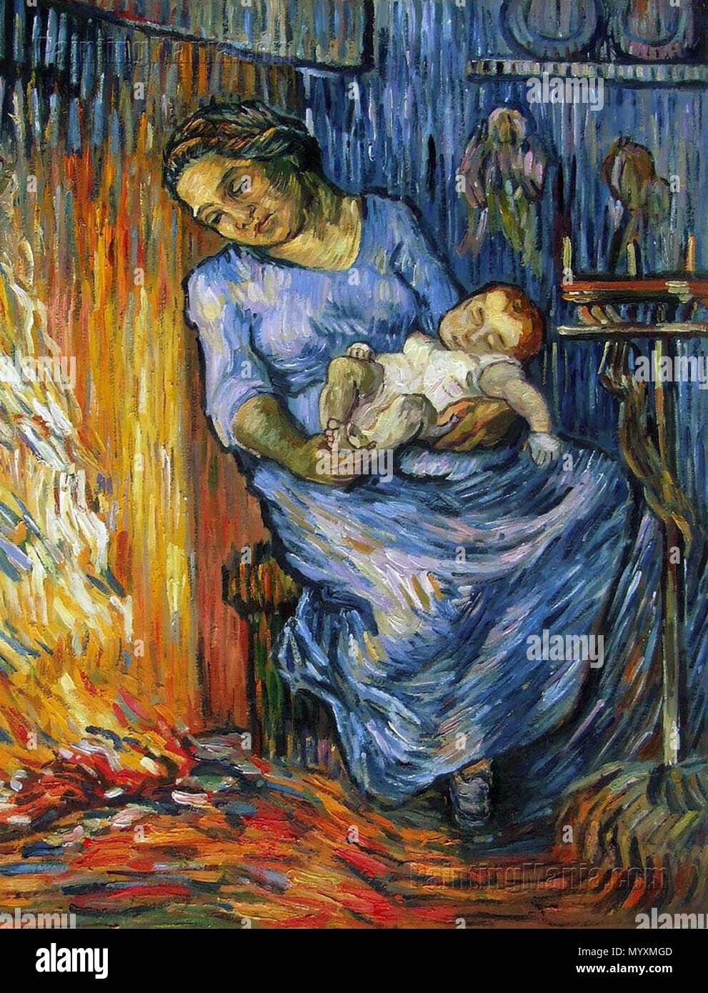 L'homme est en mer, Vincent van Gogh, d'Tae3A8s Virginie Demont-Breton  Fotografía de stock - Alamy