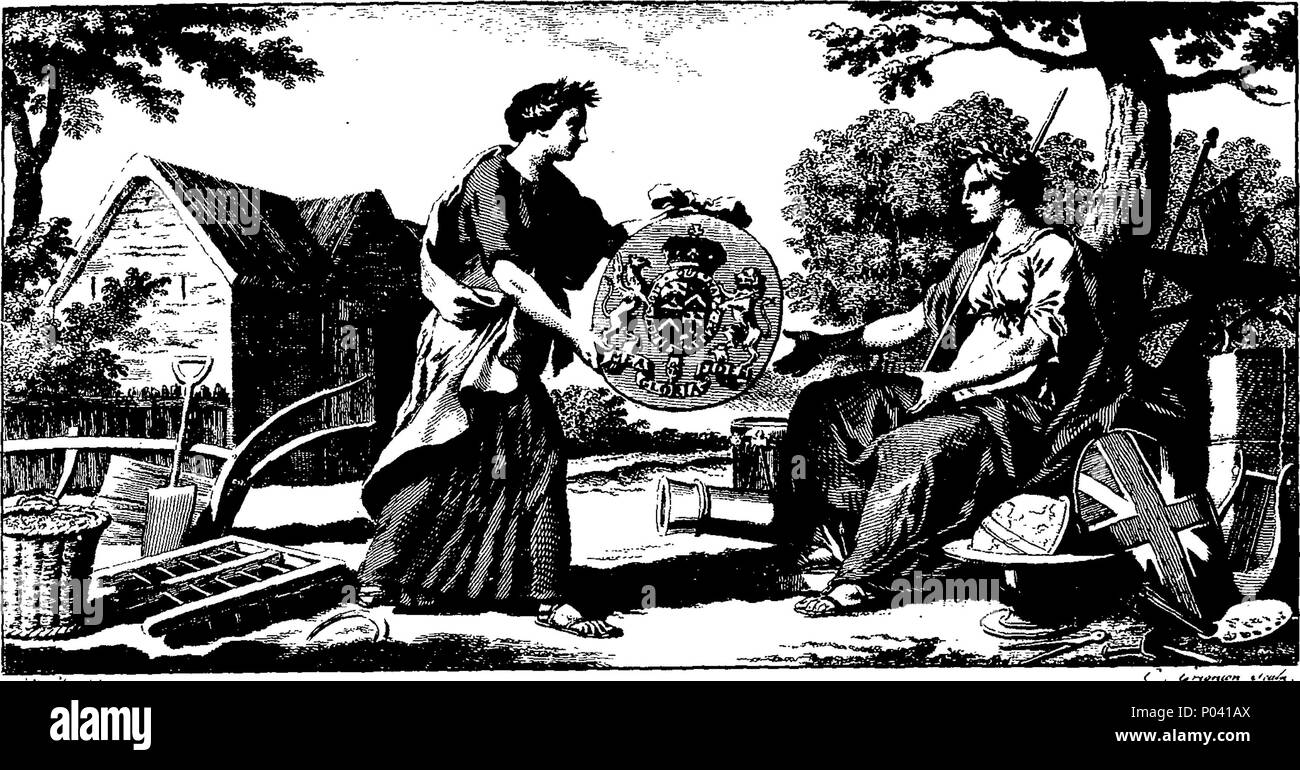 . Inglés Fleuron de libro un curso de agricultura experimental