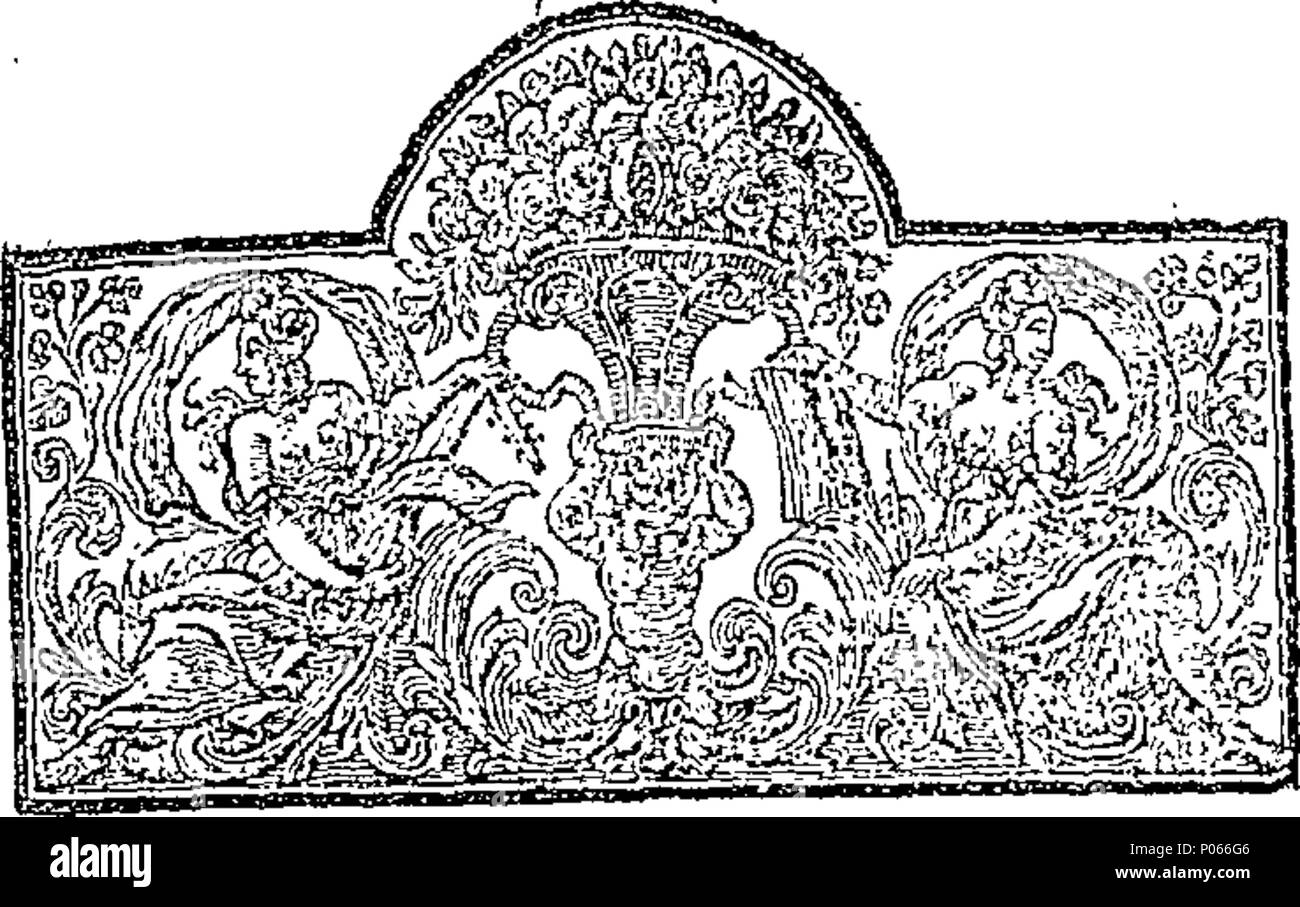 . Inglés Fleuron de libro un discurso sobre la caída del hombre; la