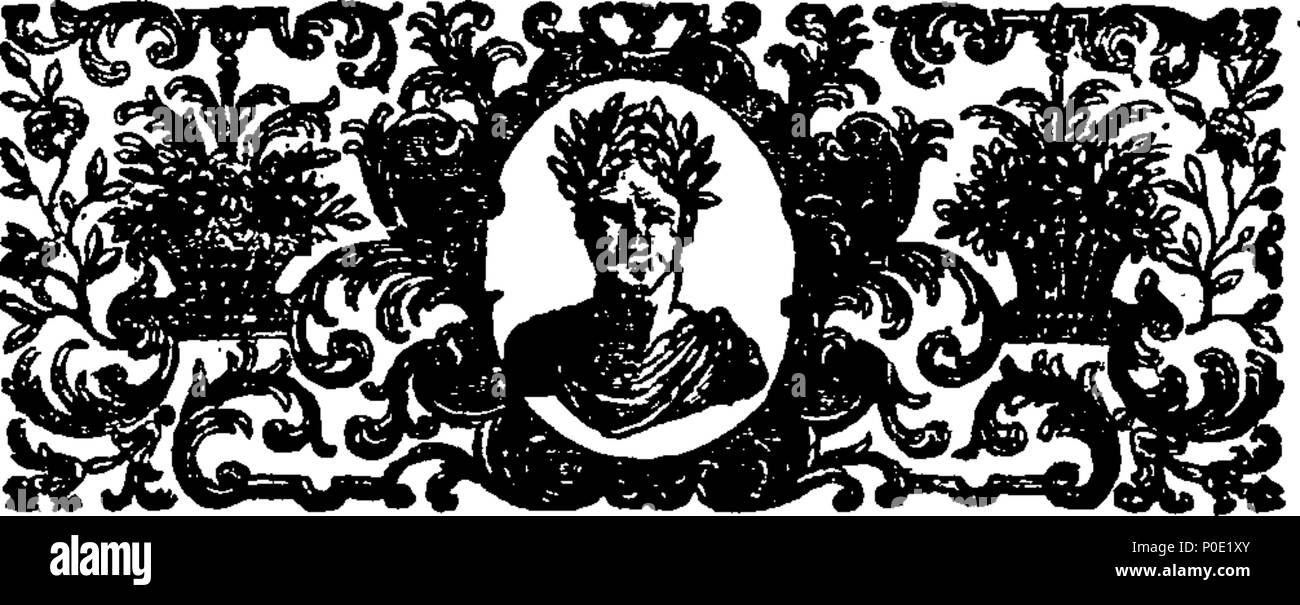 . Inglés Fleuron de libro una reivindicación de las antigüedades de