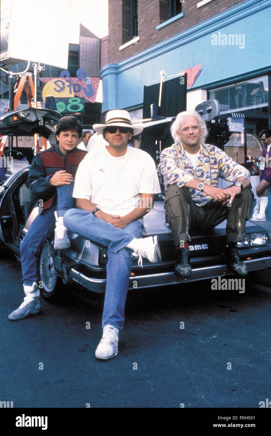 Robert zemeckis back to the future fotografías e imágenes de alta