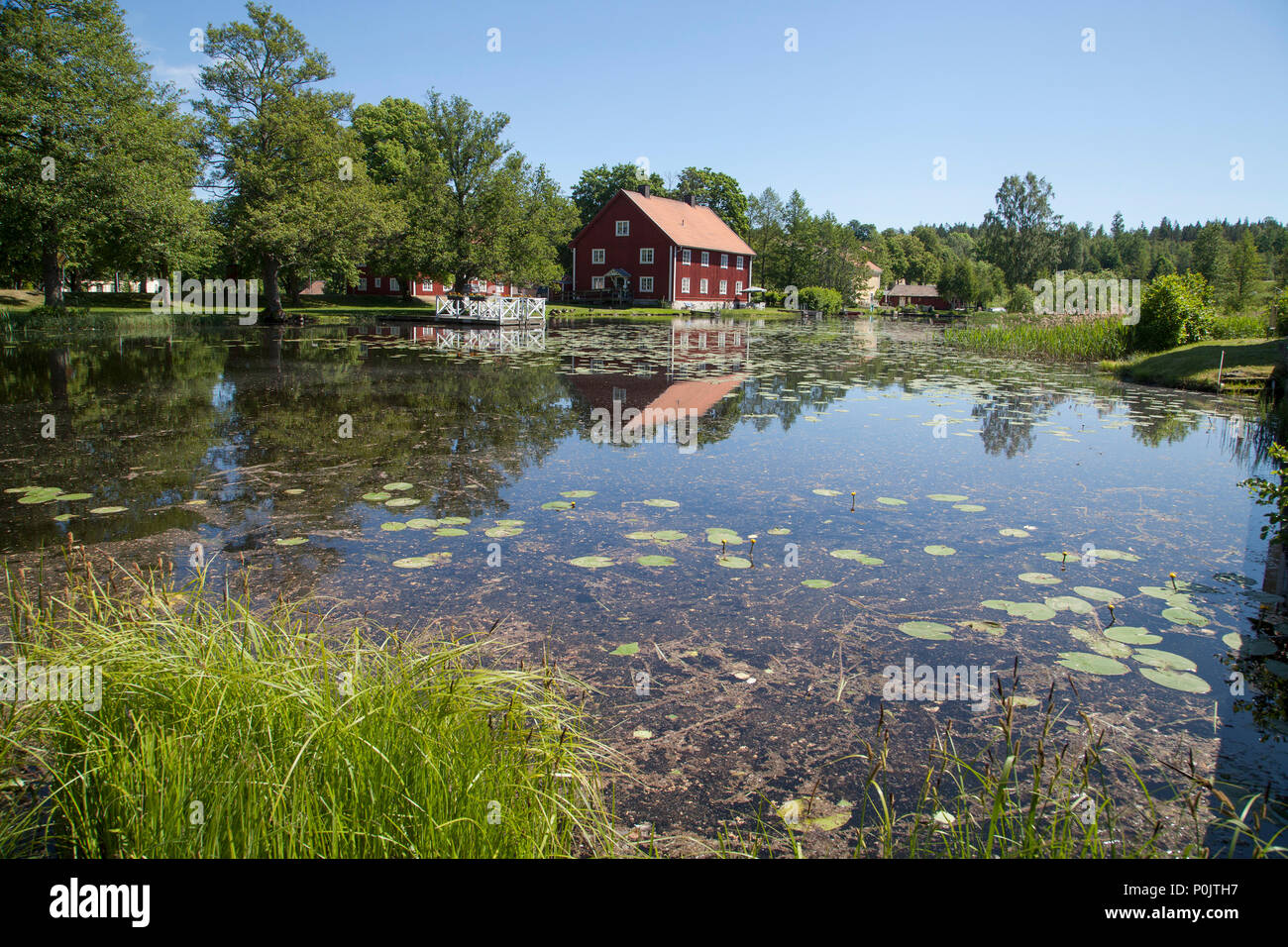 BRUK Närke BREVENS 2018 hierro viejo entorno desde el 1600 Foto de stock