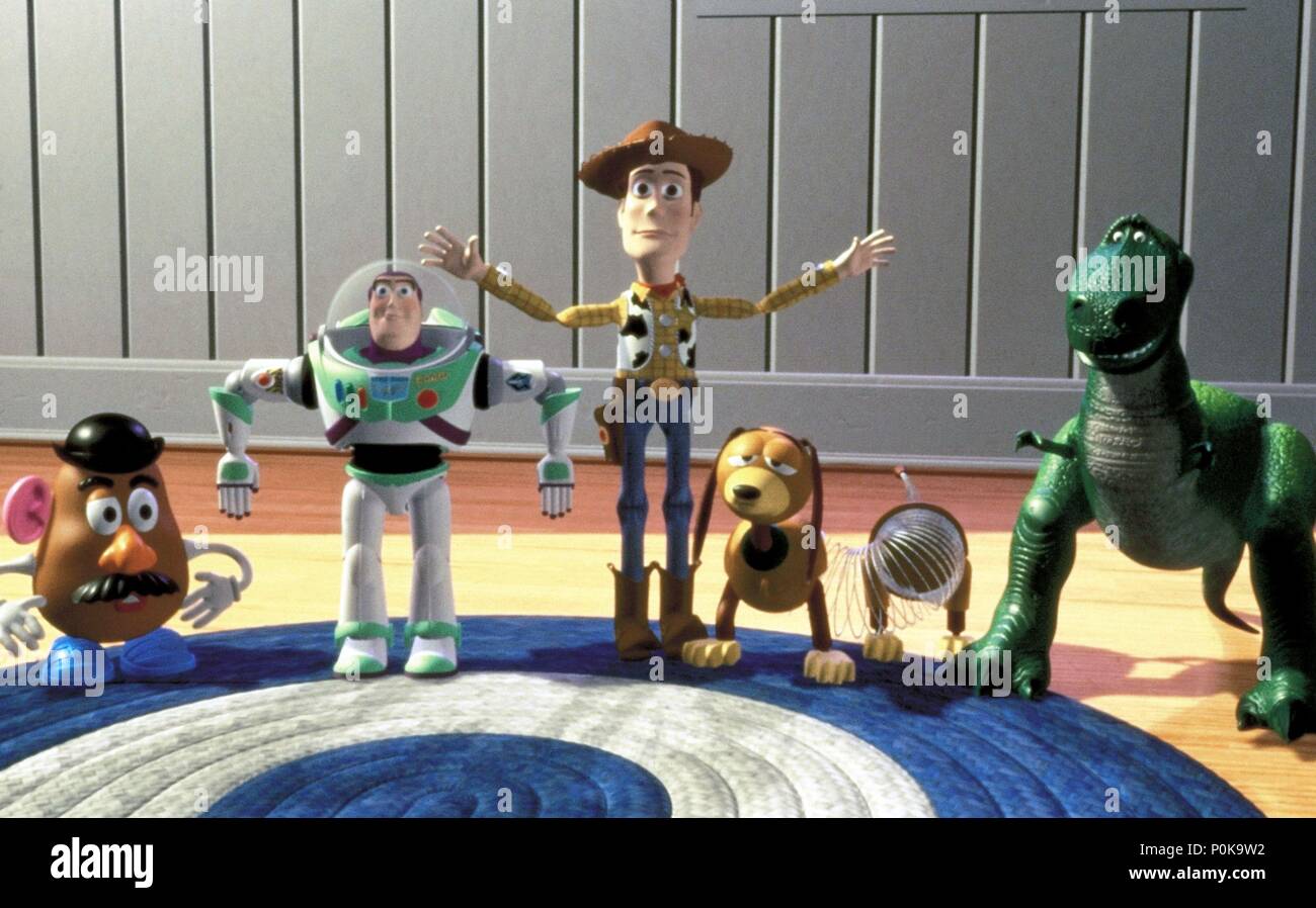 El título de la película original Toy Story. Título en inglés Toy