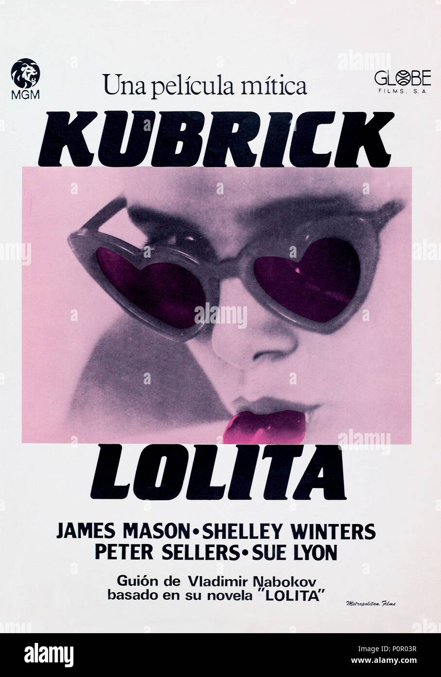 El título de la película original: Lolita. Título en inglés: Lolita. El  director de cine: Stanley Kubrick. Año: 1962. Crédito: M.G.M / Álbum  Fotografía de stock - Alamy