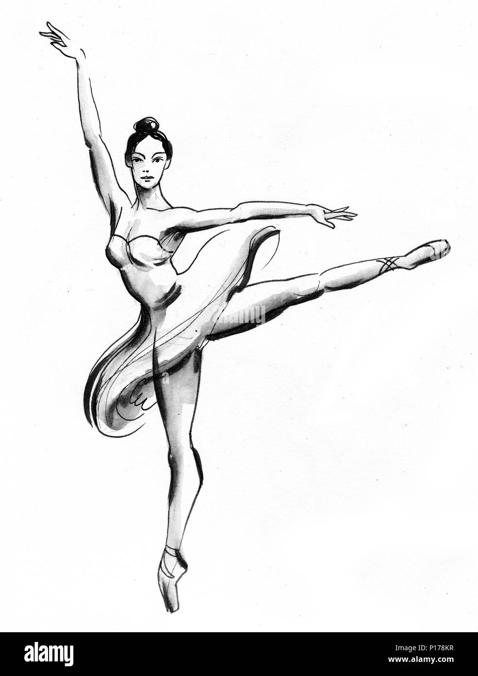 Featured image of post Bailarina Dibujo Blanco Y Negro Is responsible for this page