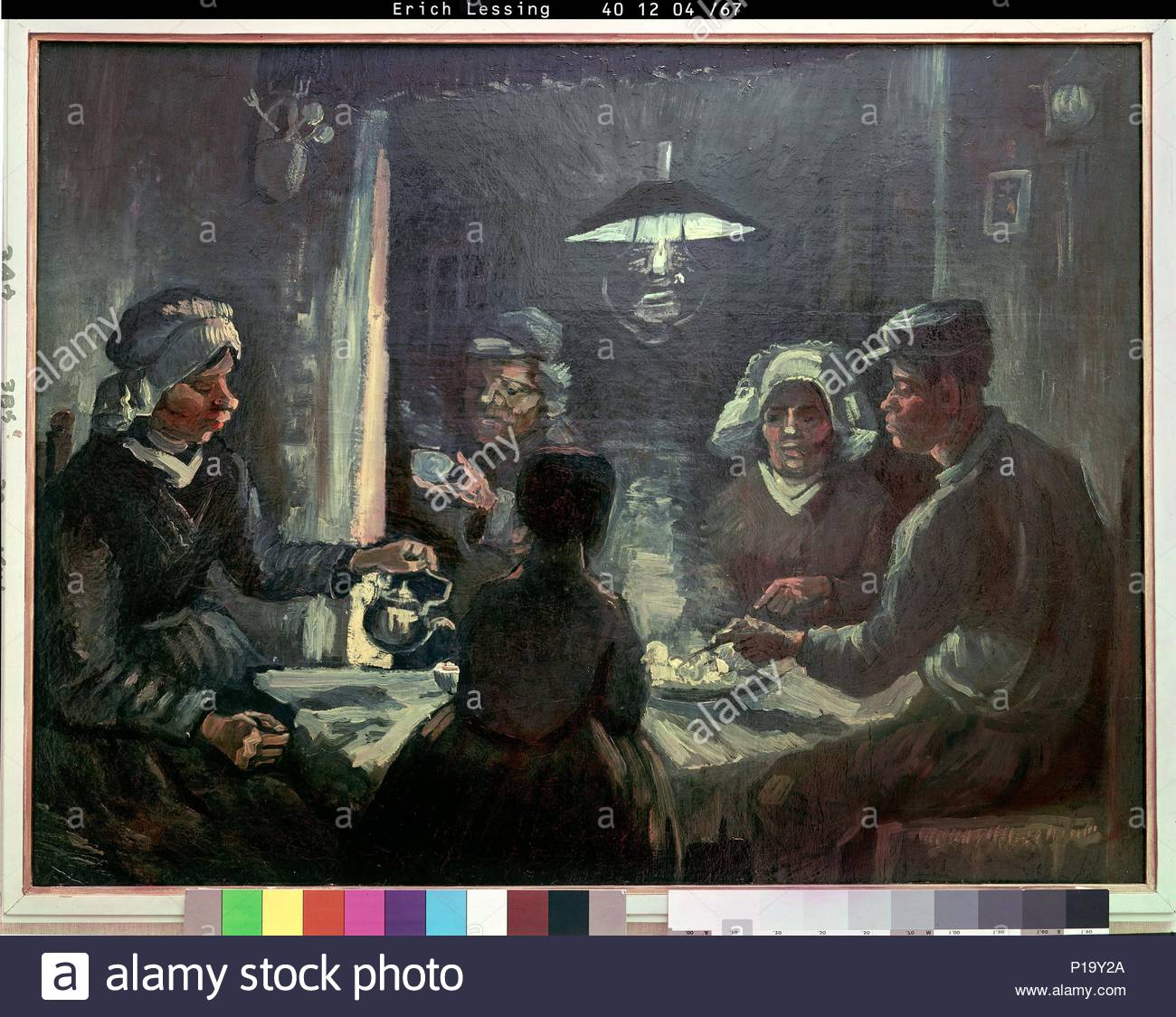 Los comedores de patatas; 1885 Cat. Nº 196. Autor: Vincent van Gogh ... Los comedores de patatas; 1885 Cat. Nº 196. Autor: Vincent van Gogh ...