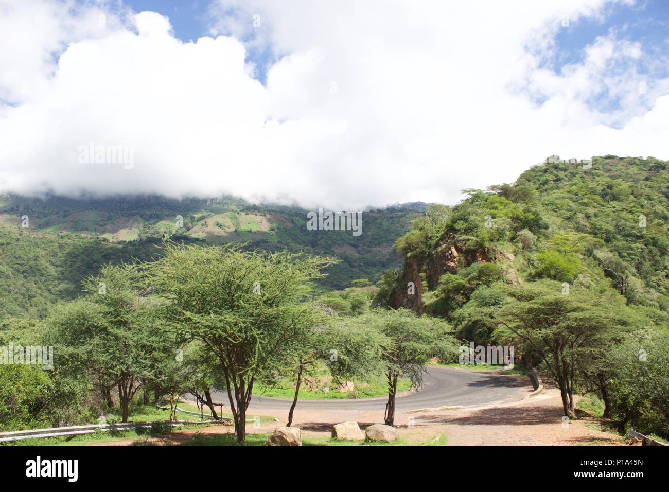 Escarpes del valle del Kerio Foto de stock