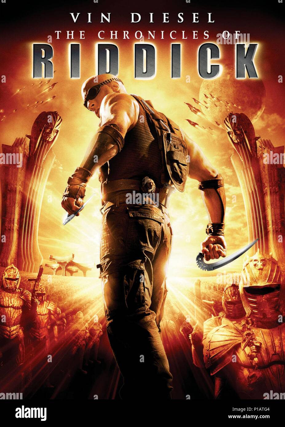 El título original de la película: Las crónicas de Riddick. Título en  inglés: Las crónicas de Riddick. Película Director: David TWOHY. Año: 2004.  Crédito: Universal Studios / Álbum Fotografía de stock - Alamy