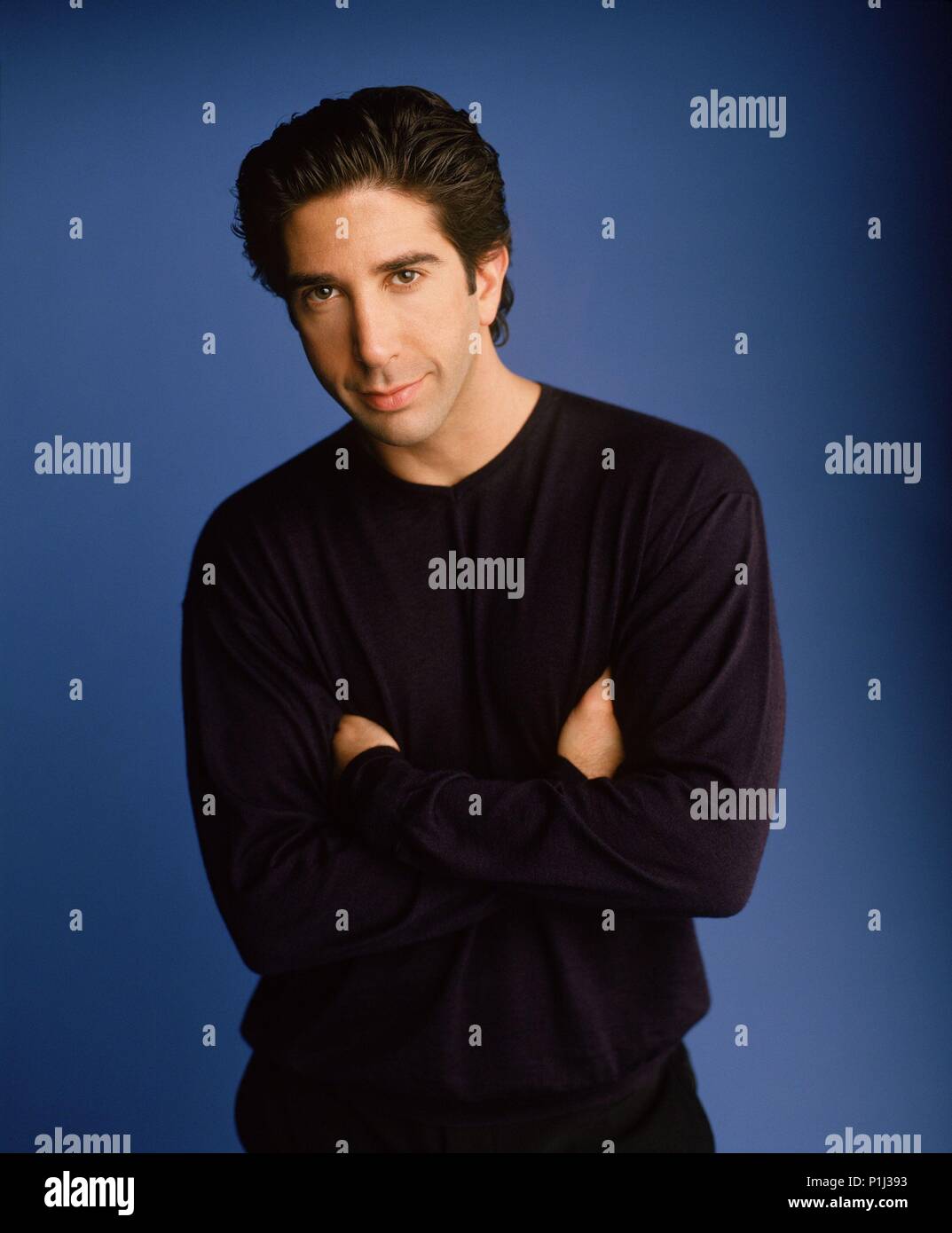 El título original de la película: Amigos-TV. Título en inglés: Amigos-TV. Año: 1994. Estrellas: David Schwimmer. Crédito: WARNER BROS TV / Álbum Foto de stock