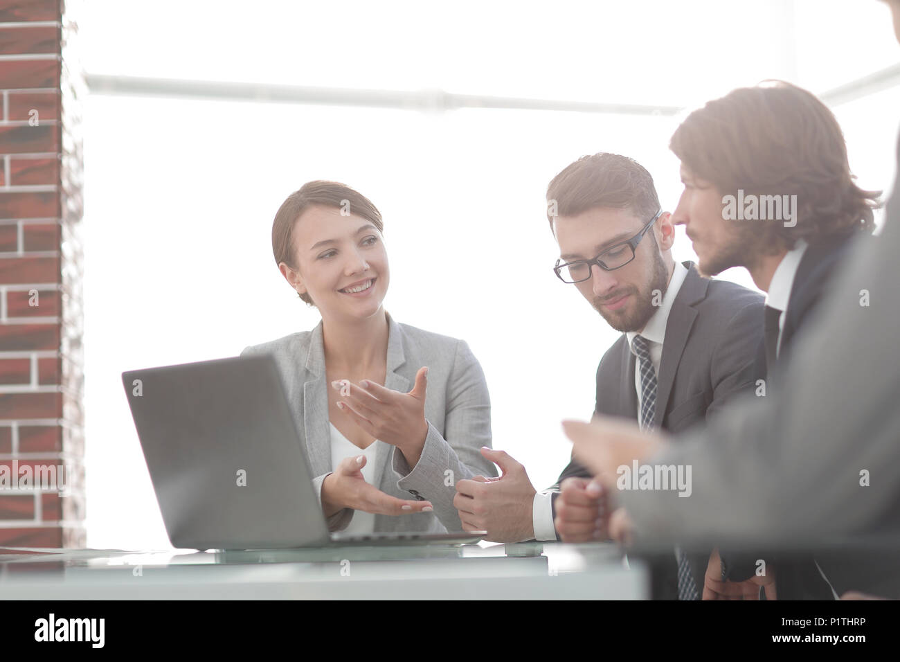 Reuniones corporativas Business Group Foto de stock