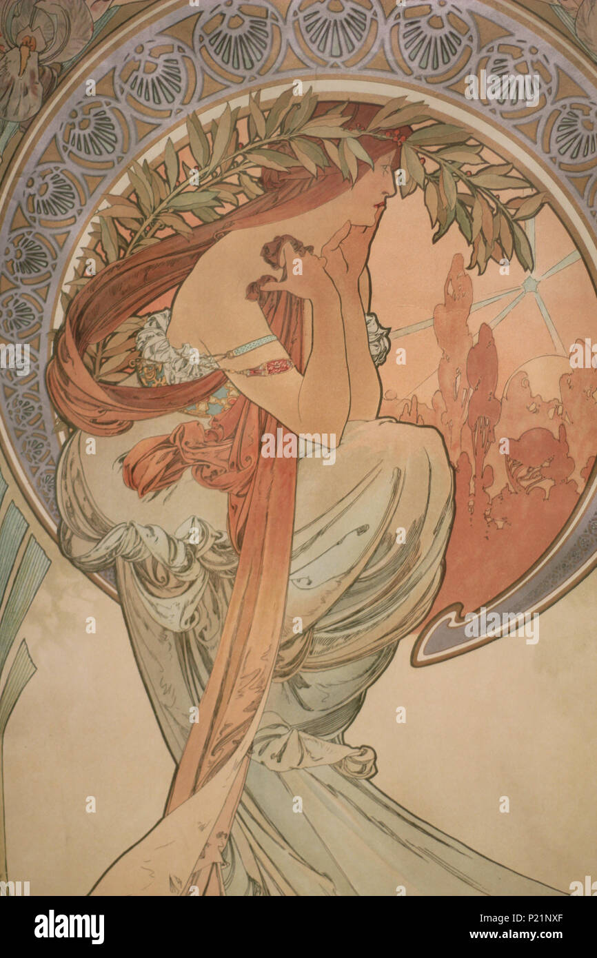 . Norsk bokmål: Alfons Mucha fotografert i Praha. Inglés: Alphonse Mucha fotografiado en Praga. 7 de mayo de 2014, 14:57:58. Alphonse Mucha (1860-1939) Nombres alternativos Alphonse Maria Mucha Descripción Czech-Austro-Húngaro, cartelista lithographer, fotógrafo, diseñador gráfico, pintor y diseñador de sellos fotógrafo checoslovaco, pintor, ilustrador y patriota. Aparte de su producción artística fue un defensor para la unificación de Czekoslovakia para que él diseñó los primeros billetes en 1918. Fecha de nacimiento/defunción 24 de julio 1860 14 de julio de 1939 Lugar de nacimiento/DEAT Foto de stock