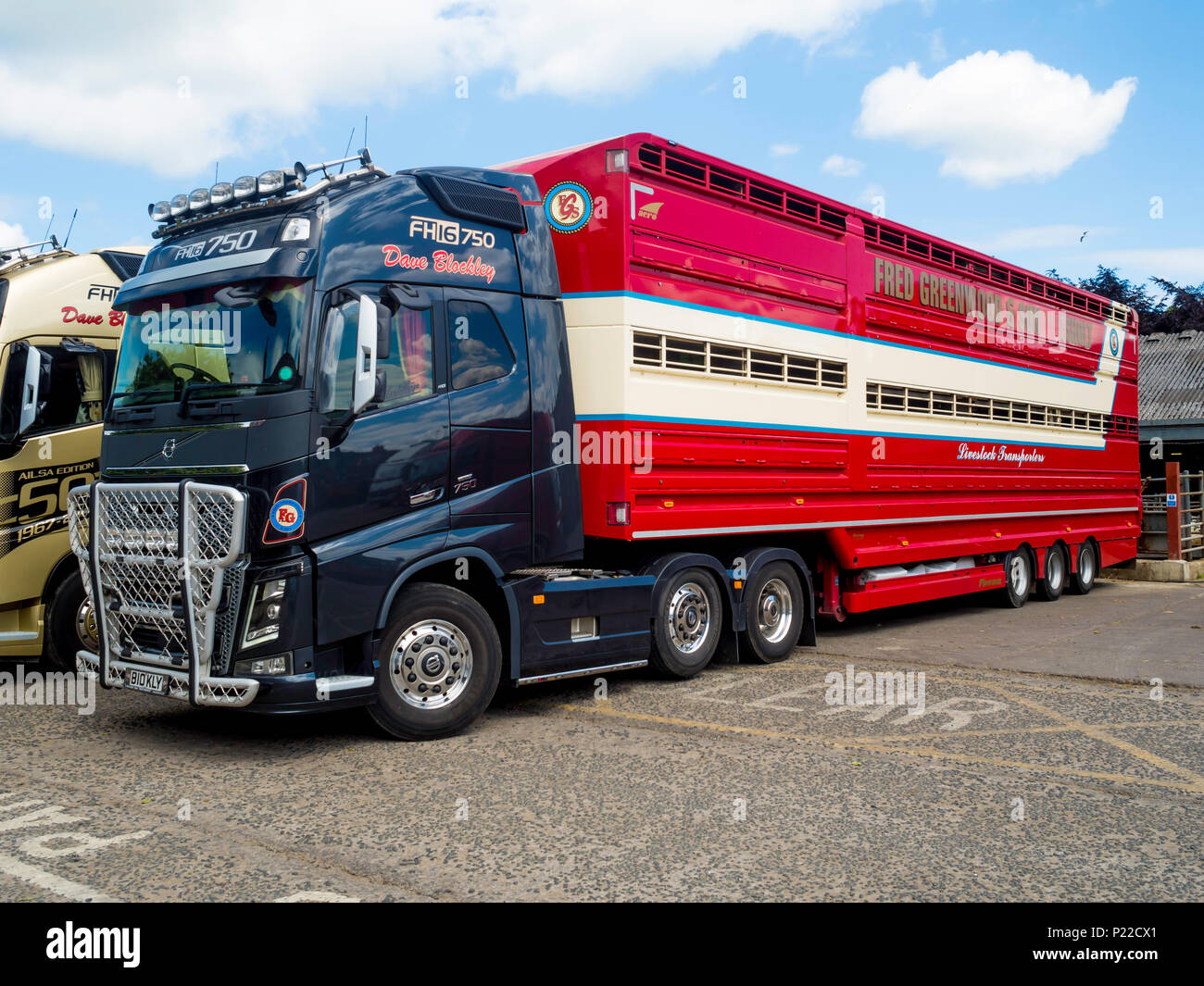 Un Dave Blackley Volvo 750 unidad