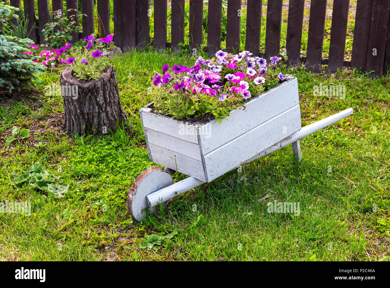 Carro Madera Jardin - Ultimo Coche