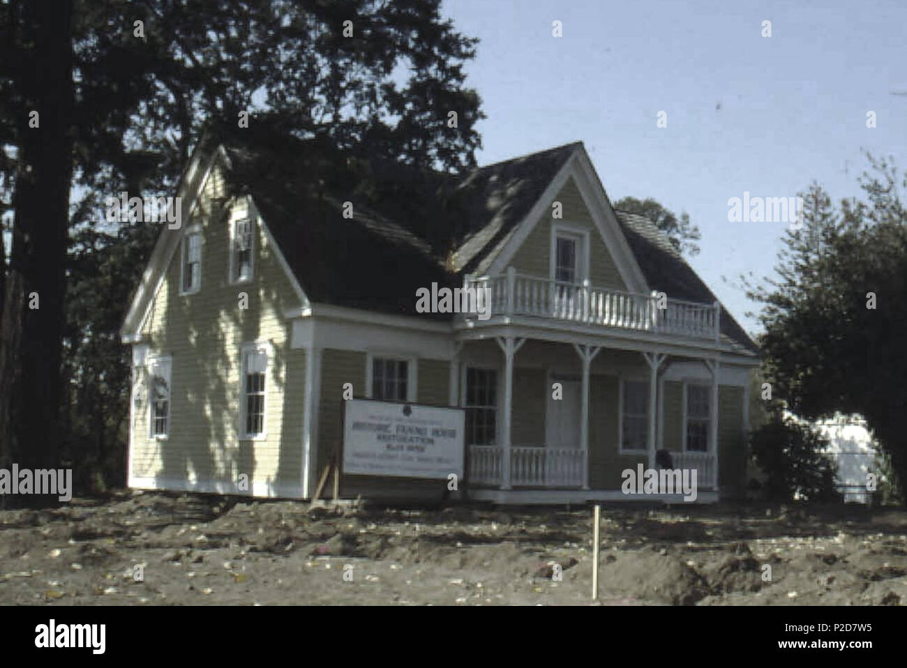 . Inglés: Fanno House. Imágenes históricas de Beaverton, Oregon. . Fotógrafo desconocido 19 Fanno Casa Histórica de Beaverton, Oregon (Galería de fotos) (299) Foto de stock