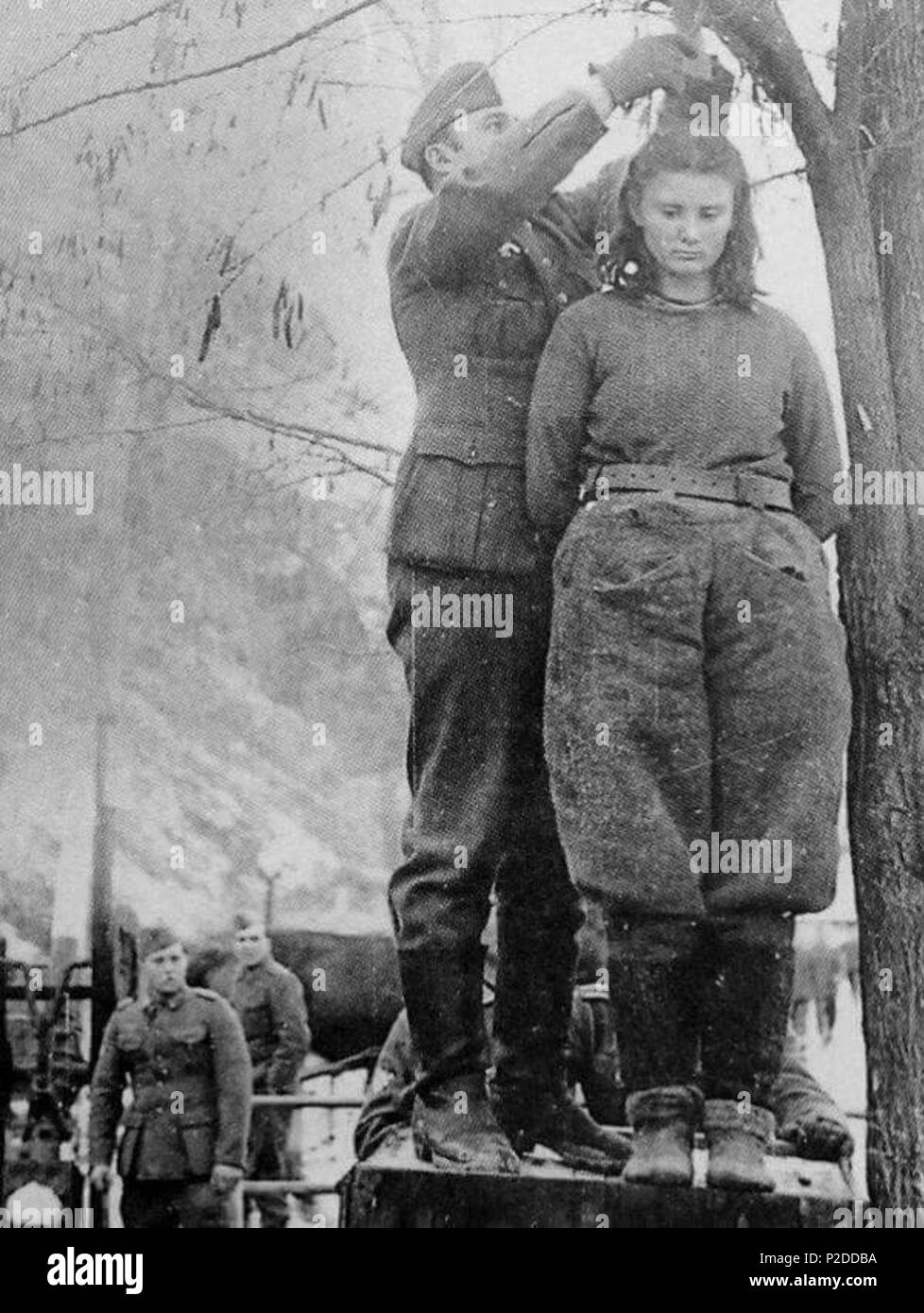 31 Lepa Radić Februara 1943 Foto de stock