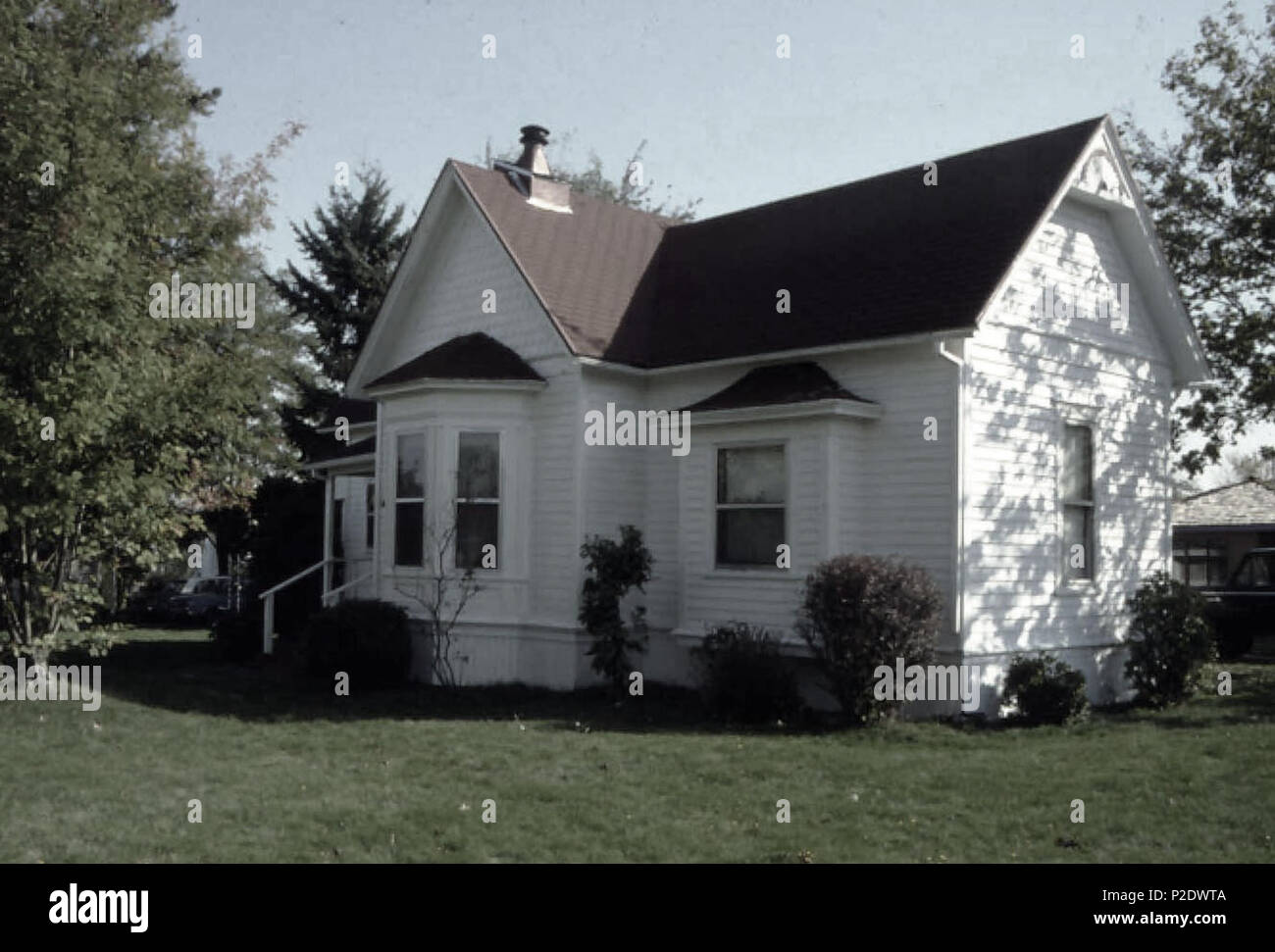 . Inglés: Monumento Histórico. Imágenes históricas de Beaverton, Oregon. . Fotógrafo desconocido 24 Hito Histórico (Beaverton, Oregon Galería de fotos históricas) (301). Foto de stock