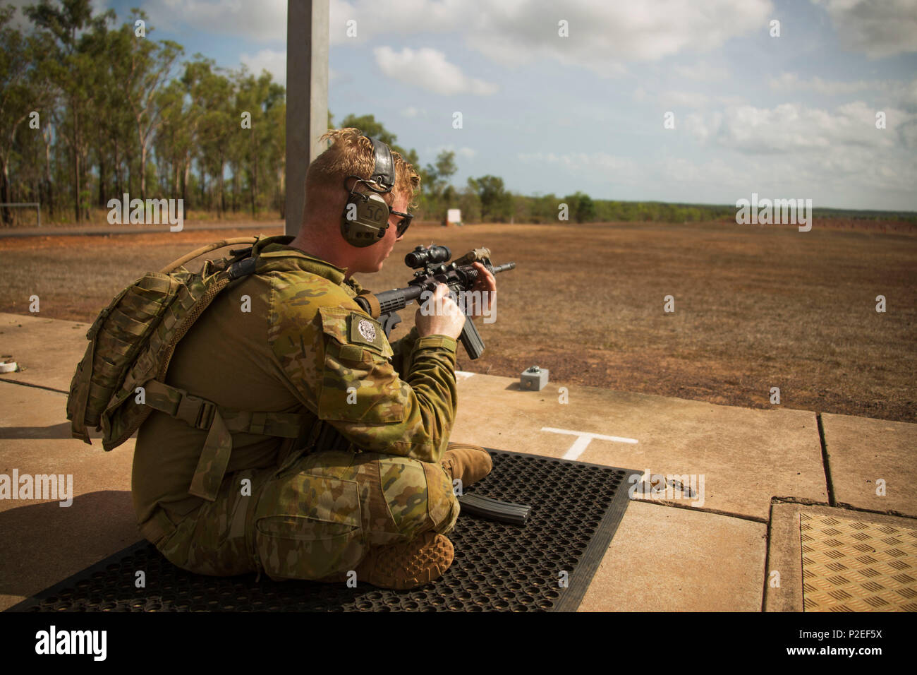 Ejercito Australiano Pvt Jack Schultz Un Soldado De Infanteria