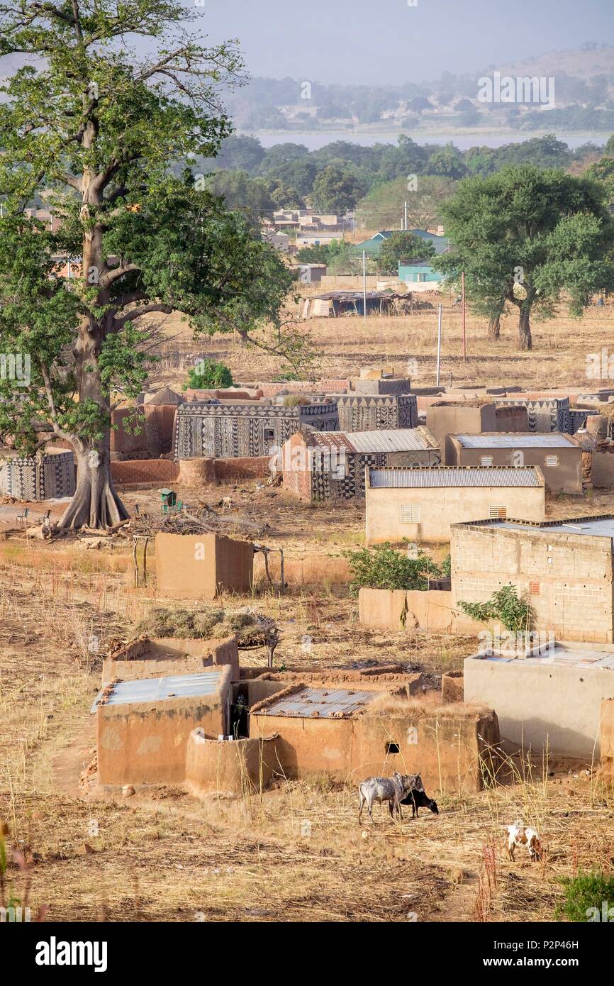 Burkina Faso, región, provincia CenterSud Nahouri, Tiebele
