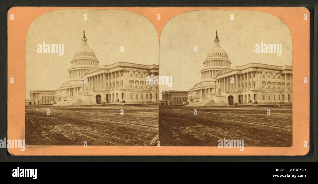 El Capitolio de los Estados Unidos. Creado: 1865-1875. Cobertura:  1865?-1875?. Fuente de imprenta: