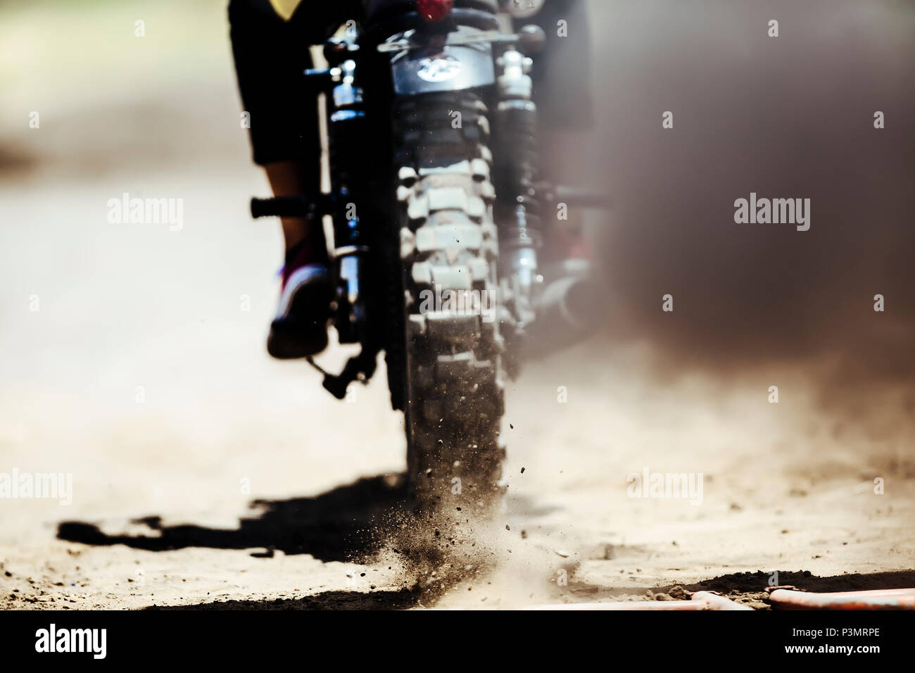Deus Ex Machina la competencia de motocross, Canggu, Bali, Indonesia Foto de stock