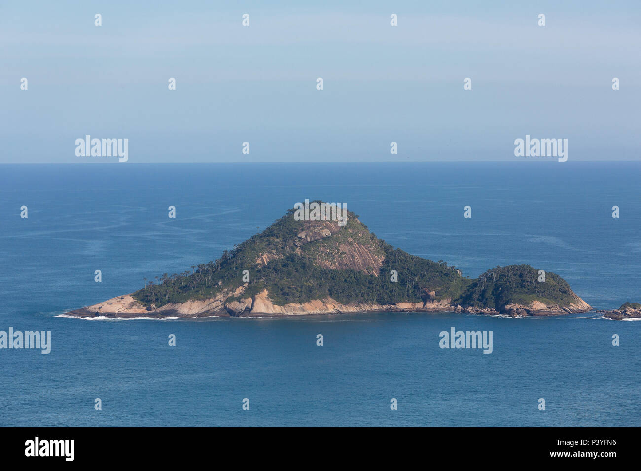 Vista Aerea Da Ilha Das Palmas Rio De Janeiro Rj Brasil Fotografia De Stock Alamy