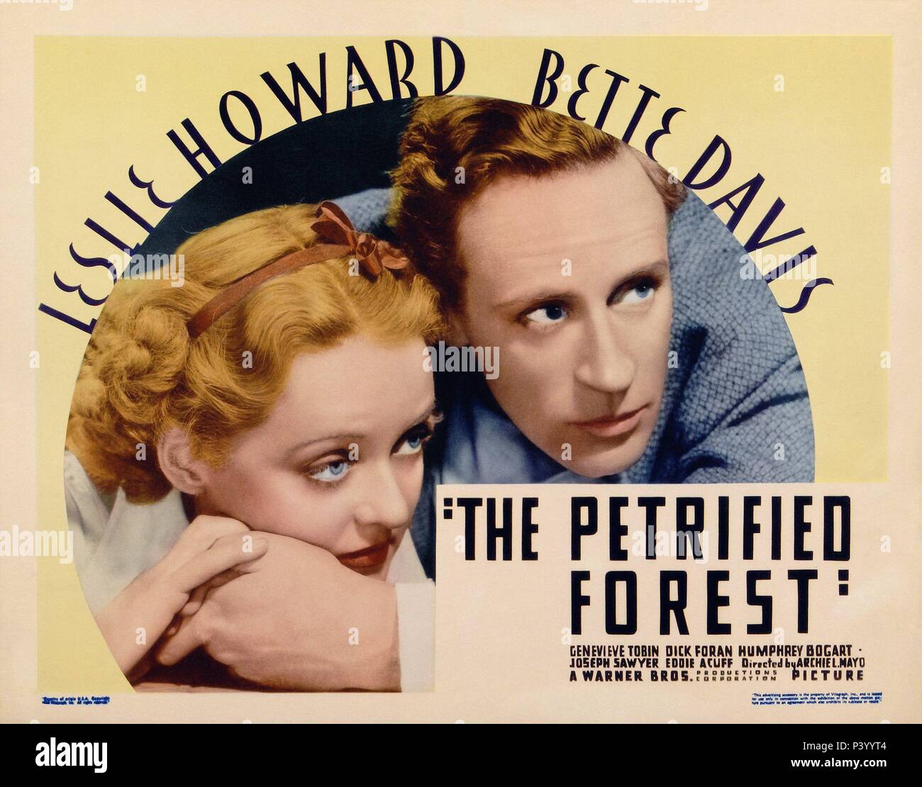 El título original de la película el bosque petrificado. Título en