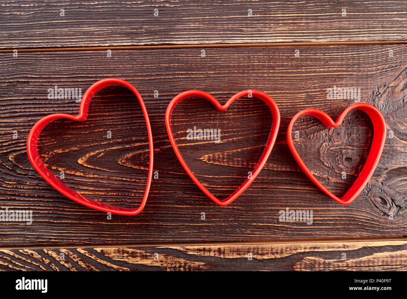 Moldes de corazon fotografías e imágenes de alta resolución - Alamy