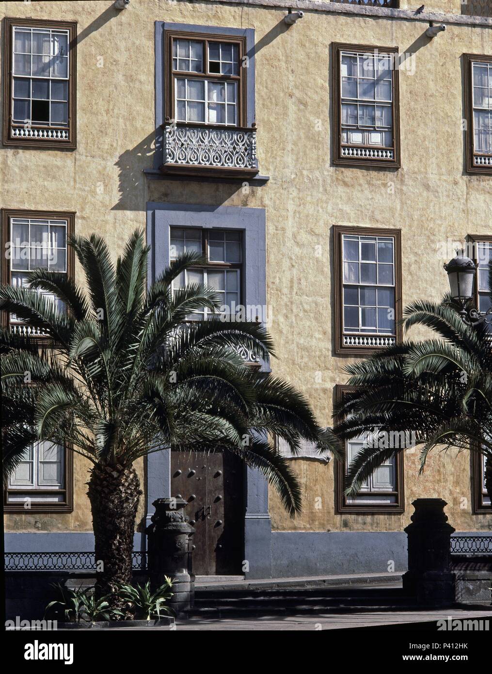 CASA Viera y Clavijo - Actual Archivo Histórico Provincial. Lugar: Casa  Viera y Clavijo, Las Palmas, Gran Canaria, España Fotografía de stock -  Alamy