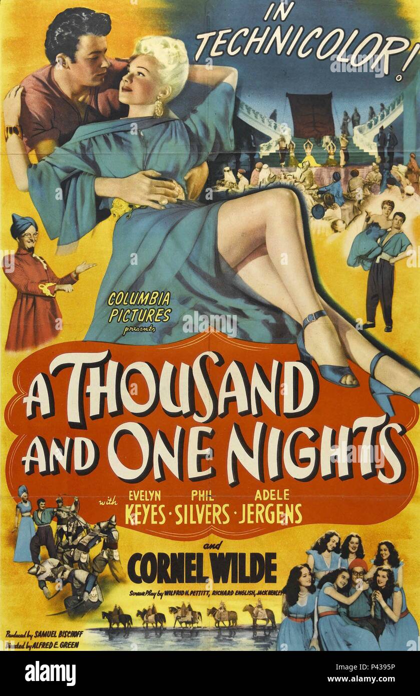 El título original de la película: Las Mil y Una Noches. Título en inglés: Las  Mil
